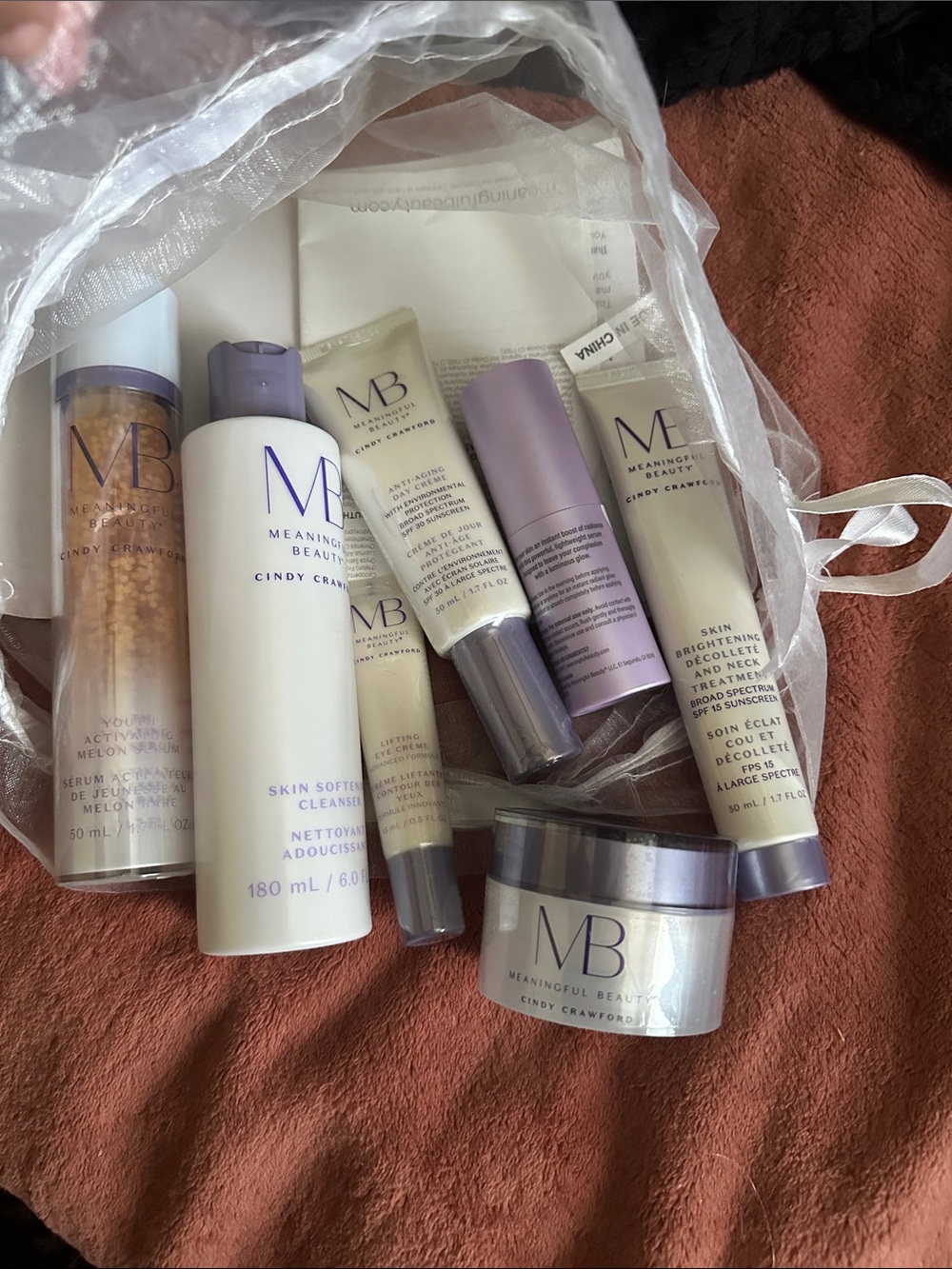 Meaningful Beauty Skincare Collection in White & Lavender